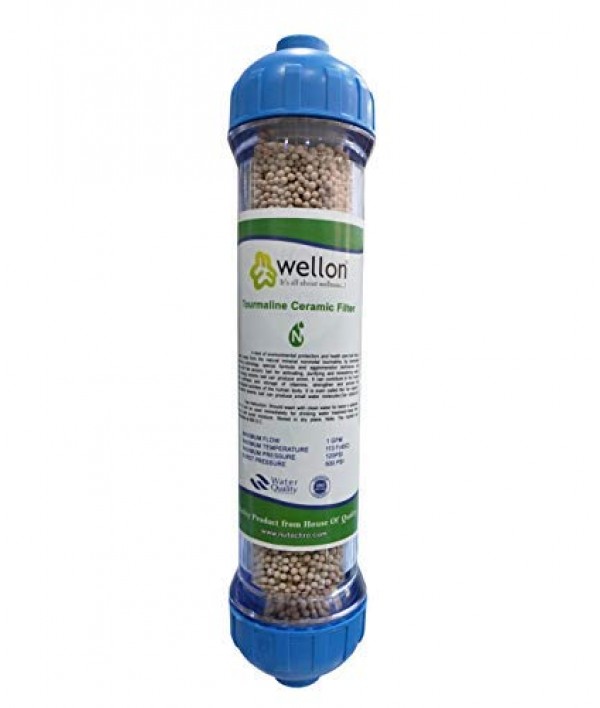 WELLON 10 Inch Tourmaline Ceramic Filter