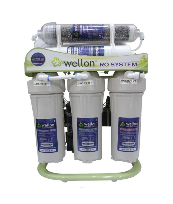 WELLON 40 LPH Commercial RO+ALKALINE with TDS Controller Water Purifier