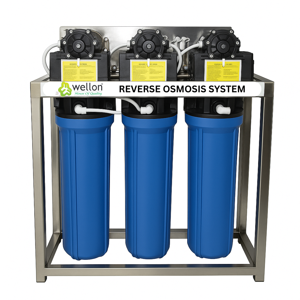 WELLON 100 LPH COMEMRCIAL RO Water Purifier System