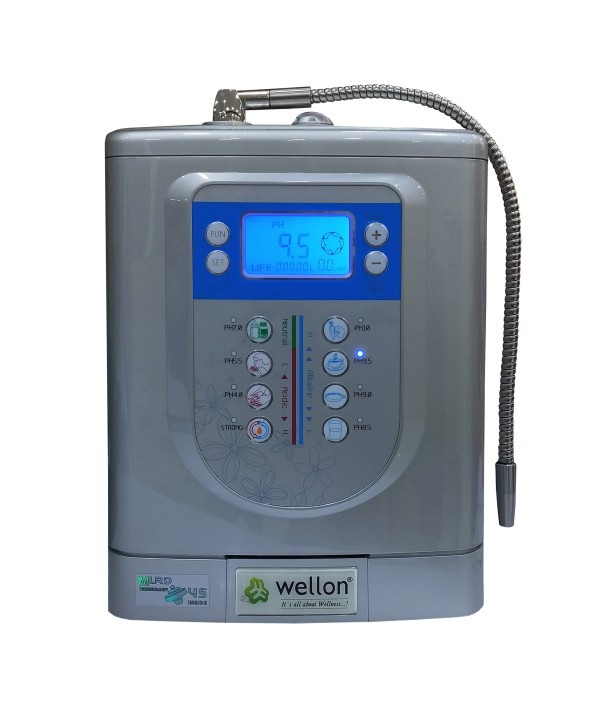 WELLON SAR- SLIM FIT CASSETTE IONIZATION CHAMBER, MEMBRANE-LESS ROUND DISC CHAMBER ALKALINE WATER IONIZER