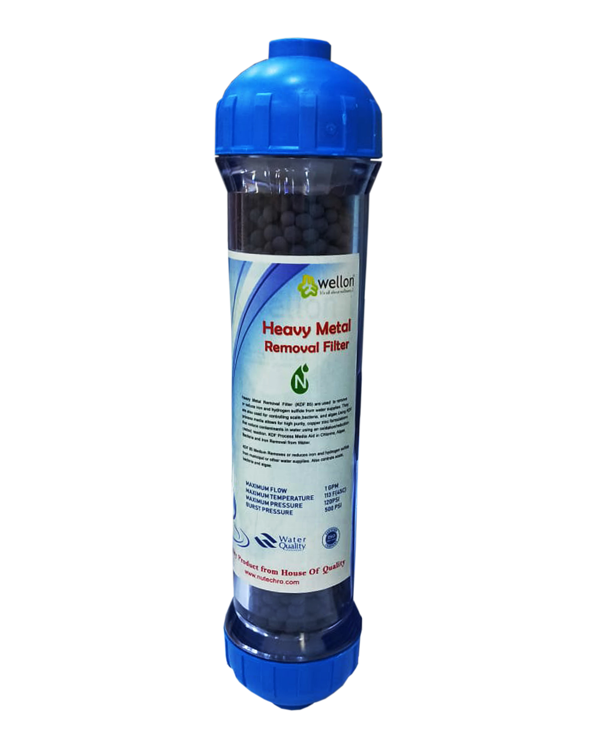 WELLON Heavy Metal Removal Filter Water (10 INCH)