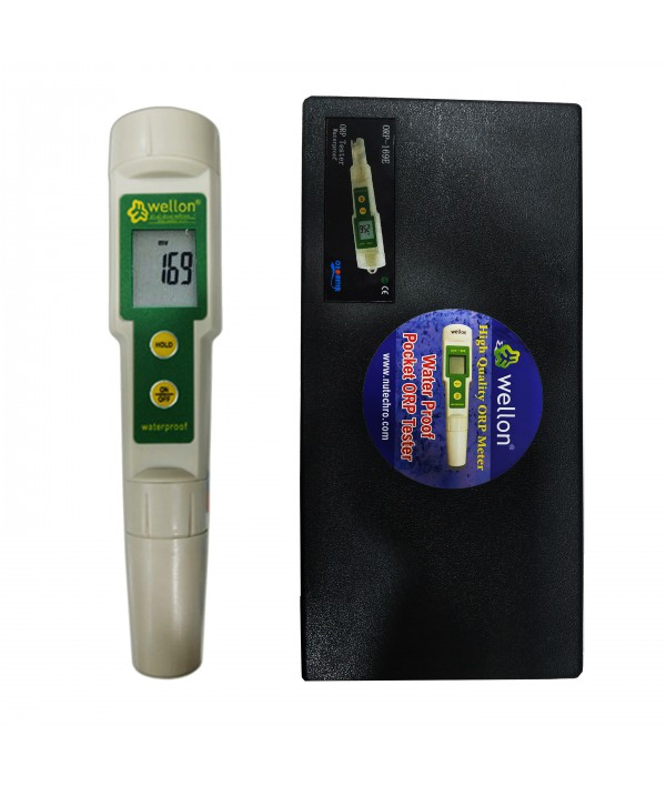WELLON Plastic ORP Meter Oxidation Reduction Tester for Water Purity