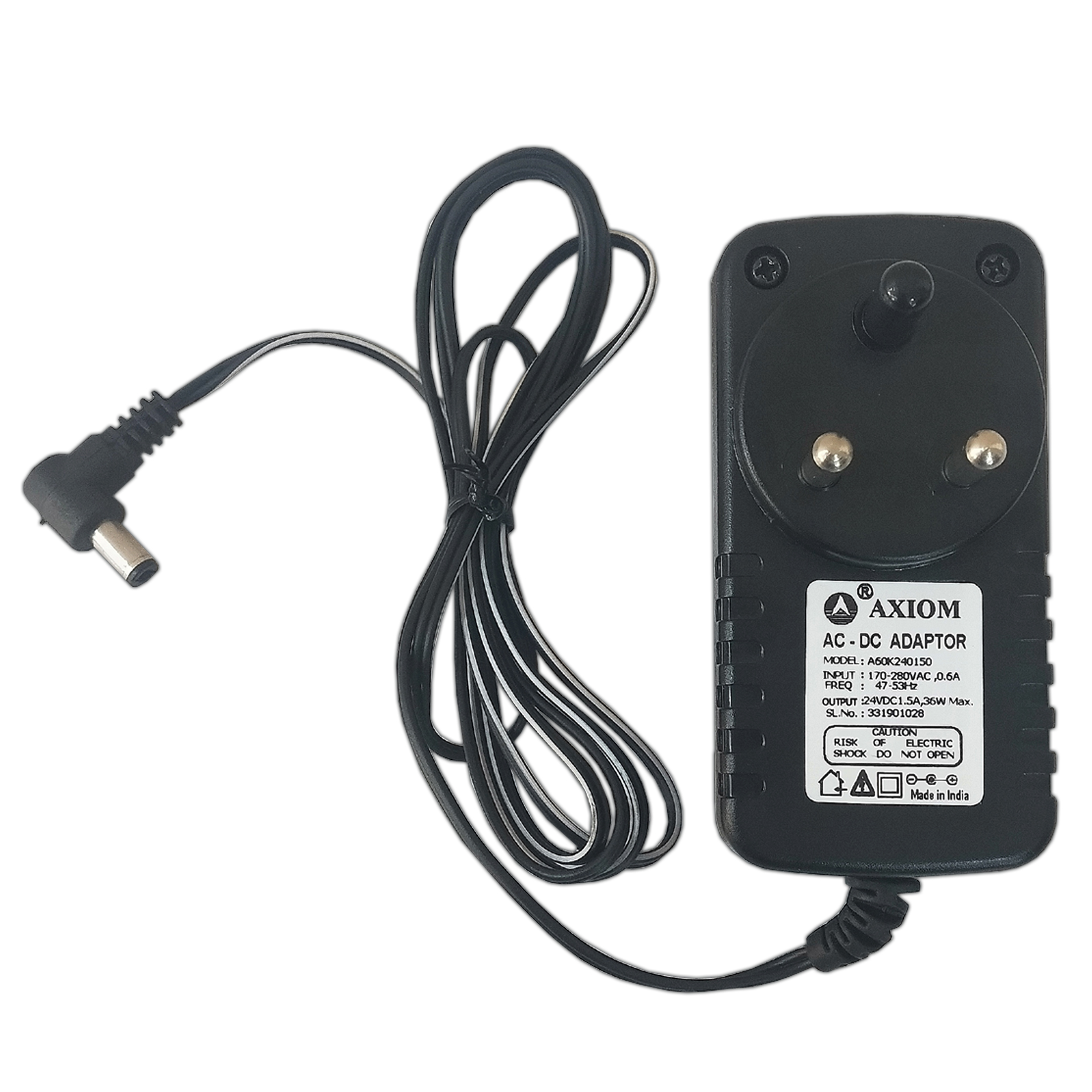 AXIOM 24V 1.5A POWER SUPPLY/ADAPTER