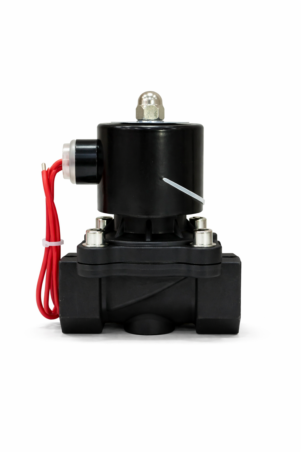 Wellon SV 220V 3/4 Inch Plastic Solenoid Valve NC Type for RO & Industrial Applications