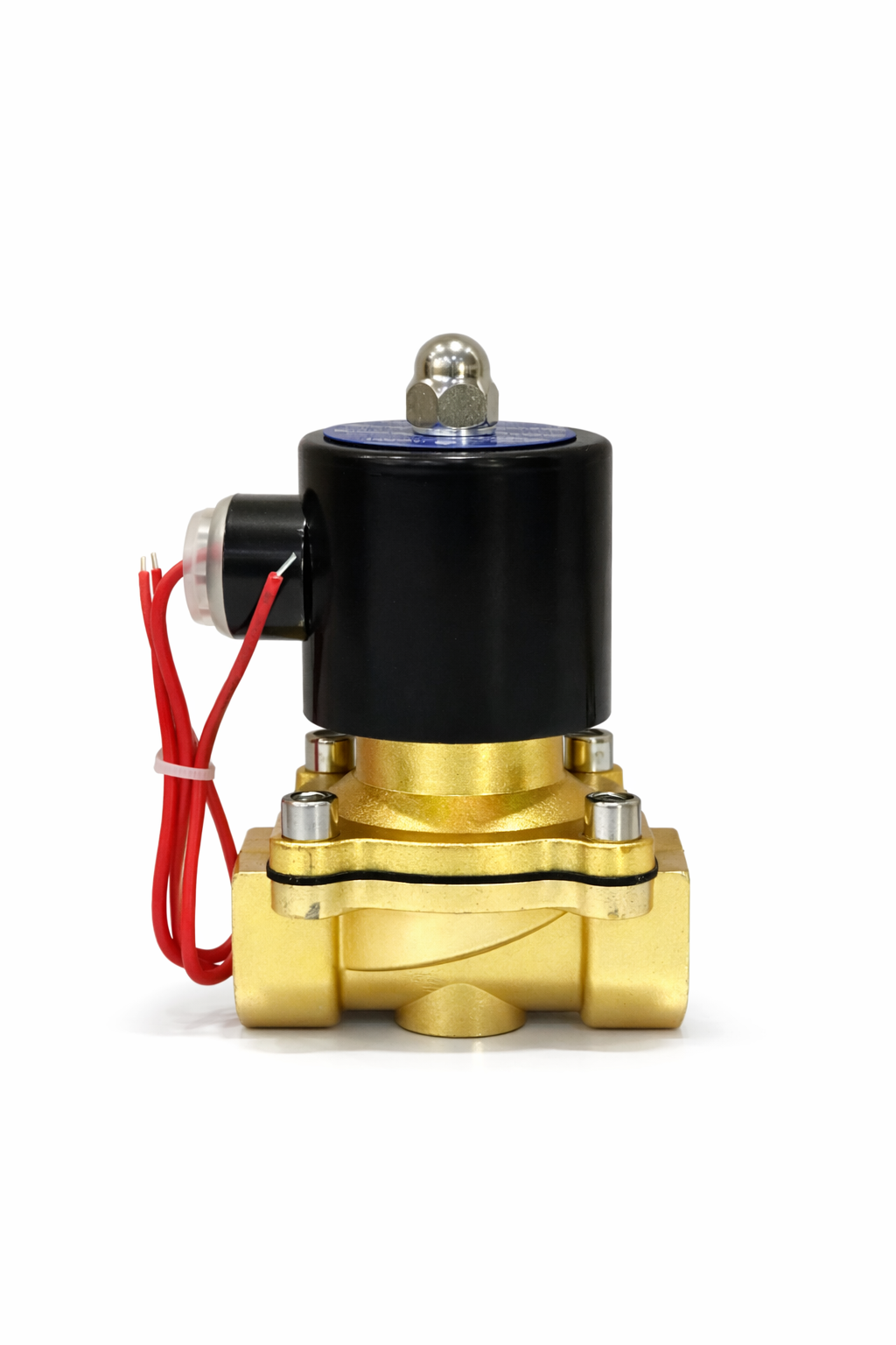 Wellon SV 220V 1/2 inch Brass Solenoid Valve | Heavy Duty Industrial Water & Fluid Control Valve