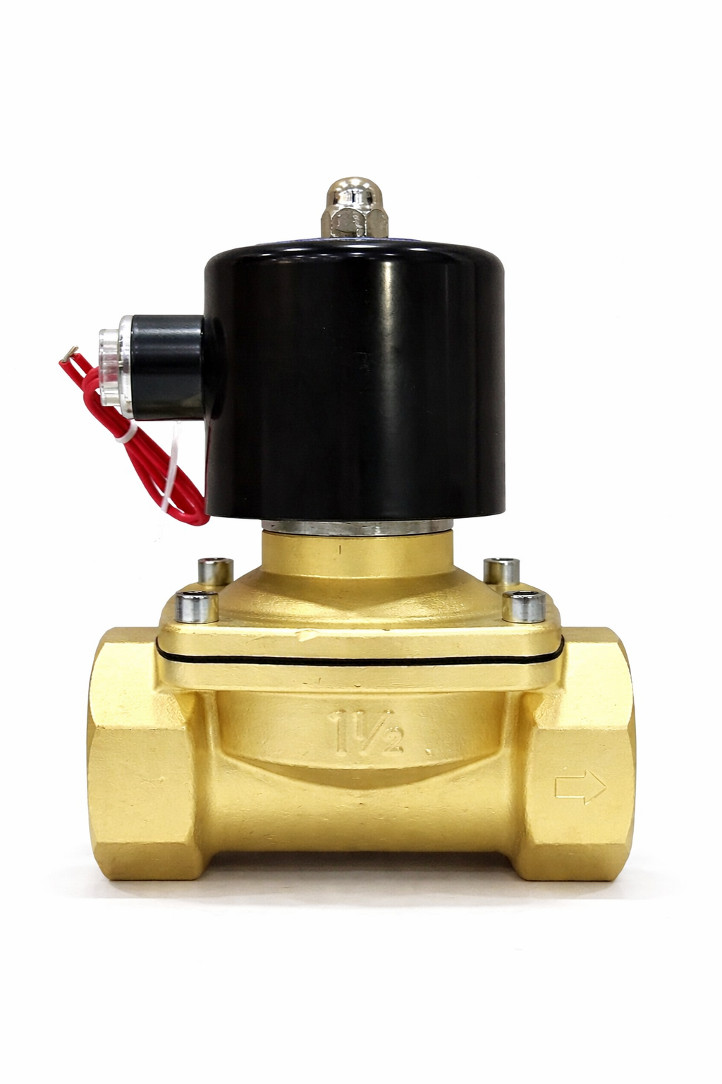 Wellon SV 220V 1.5 Inch Brass Solenoid Valve – Heavy Duty Industrial Water Control Valve
