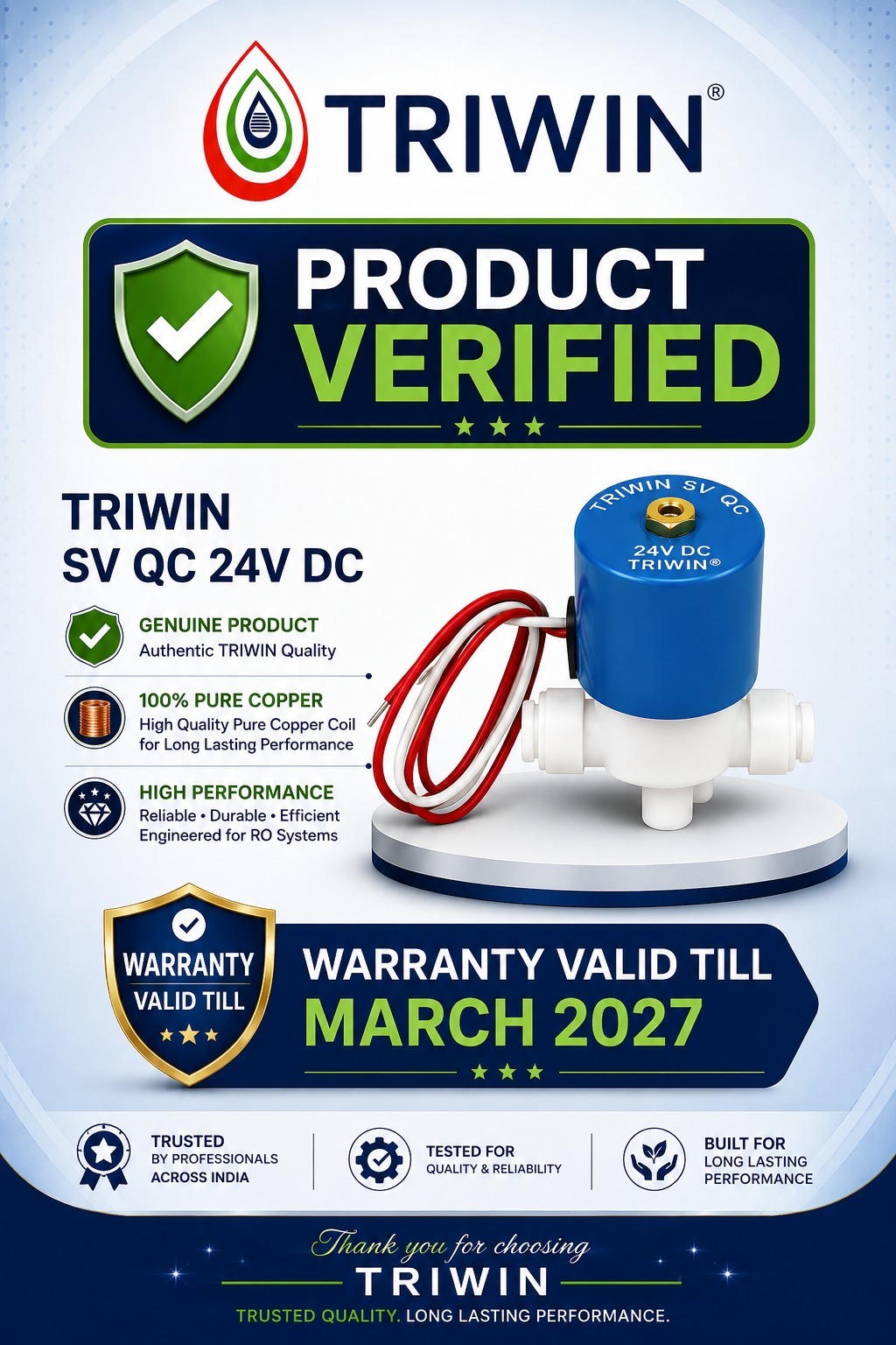 Product Verification