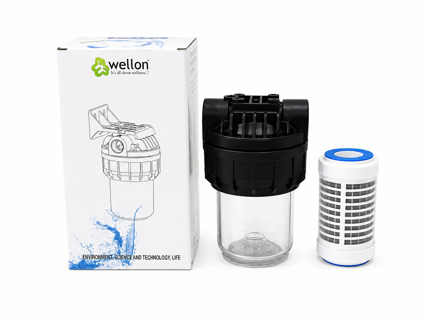 Wellon FirstGuard MainLine Plus 1/2″ Whole House Water Filter